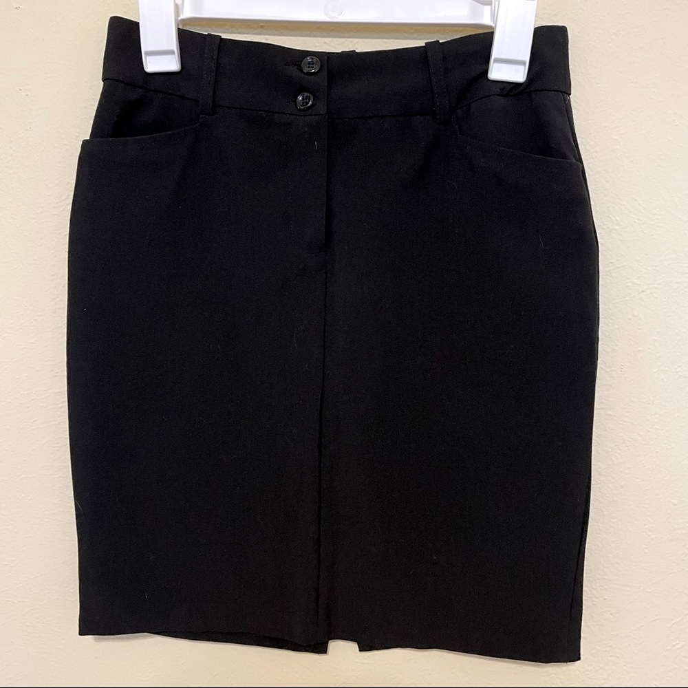 Black Office Skirt XS